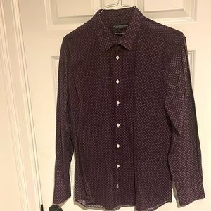 Button down dress shirt   stretch modern fit